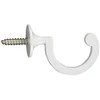 Luance Kabliukai užuolaidos virvelei, balti, 2 vnt.
