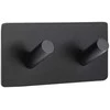Kabliukas Domoletti Corfu, 900 mm x 32 mm x 45 mm, juodas.