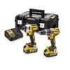 DEWALT akumuliatorinių įrankių rinkinys DCK266P2T 18V (DCD796 + DCF887) 2x5.0Ah, TSTAK II lagaminas