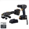 Grąžtas Įrankių rinkinys Grunder TOOL SET CD-B0A18 AG-B0118E 18V BL 2+4AH