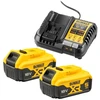 Kroviklis su akumuliatoriais Dewalt DCB1104P2-QW, 12/18 V