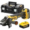 Akumuliatorinis kampinis šlifuoklis Dewalt DCG405P2-QW, 18 V