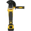Akumuliatorinis kampinis šlifuoklis Dewalt DCG405P2-QW, 18 V