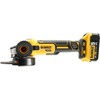 Akumuliatorinis kampinis šlifuoklis Dewalt DCG405P2-QW, 18 V
