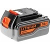 Black &amp; Decker Juodas &amp; Decker Akumuliatorius 18V 4,0 Ah Li-ion, Juodas &amp; Decker