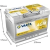 Akumulators Varta Sidabrinis Dynamic E39, 12 V, 70 Ah, 760 A