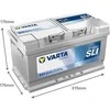 Akumuliatorius VARTA Mėlyna Dynamic F17, 80 Ah, 740 A, 175 x 315 x 175 mm