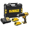 Grąžtas Akumuliatoriniai smūginiai gręžtuvai Dewalt DCD778D2T-QW, 18 V, 2 Ah