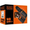 Black &amp; Decker Akumuliatorinis gręžtuvas su baterija Juodas &amp; Decker BDCDC18-QW, 18 V, 1,5 Ah