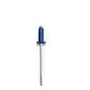 Alumīnija kniedes ar pusapaļu galvu Haushalt RAL5010, 3.2 mm x 8 mm, 50 gab.