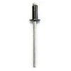 Alumīnija kniedes ar pusapaļu galvu Haushalt RAL9005, 3.2 mm x 8 mm, 50 gab.