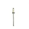 Aliumininės kniedės su pusapvale galvute Haushalt RAL9010, 3 mm x 6 mm, 50 vnt.