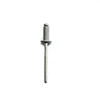 Alumīnija kniedes ar pusapaļu galvu Haushalt RAL7040, 4 mm x 10 mm, 50 gab.