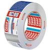 Alumīnija sloksne durvju spraugu blīvēšanai/ar alumīnija foliju pārsegtiem izolācijas materiāliem Tesa, 50 m x 50 mm