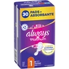 Always Platinum Normal Size 1 Higieniniai Paketai su Sparneliais, 30 vnt.