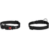 Flamingo DOG COLLAR ZIGGI Juodas 30-45CM 15MM