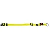 Flamingo DOG COLLAR LEN FLUO Geltonas 30-45CM 15MM