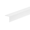 Cezar PVC kampinis profiliuotis W-PC-K2020-101-275, baltos sp., 2750 x 20 x 20 mm