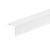 Cezar PVC kampinis profiliuotis W-PC-K2525-101-275, baltos sp., 2750 x 25 x 25 mm
