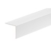 Cezar PVC kampinis profiliuotis W-PC-K3030-101-275, baltos sp., 2750 x 30 x 30 mm