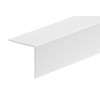 Cezar PVC kampinis profiliuotis W-PC-K5050-101-275, baltos sp., 2750 x 50 x 50 mm