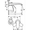 Hansgrohe Potinkinis praustuvo maišytuvas HG Vivenis 75050670