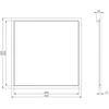 Revizinės durelės EUROPLAST RLR6060, 60 x 60 cm