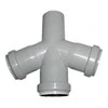 Magnaplast Keturvietis 67 ° HTED 110mm (11440) vidinis nutekėjimas