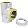 Vulcano Plus dubultsienu t-gabals 90 DN120/220, izolācija 50mm