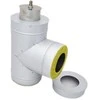 Vulcano Plus T-gabals ar tīrāmo lūku un kondensāta savācēju DN150/250, izolācija 50mm