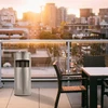 Okko Colorovo ROUND TRASH BIN WITH ASHTRAY T-Y0617S