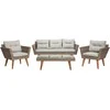 Lauko baldų komplektas Domoletti OUTDOOR FURNIT SET TABLE 2CHAIR AND SOFA