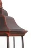 Sieninis šviestuvas Āra sienas lampa Domoletti EL-560UP, 100W, E27, IP44, melna krās./sarkana krās., 21 cm x 51 cm