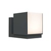 Sieninis šviestuvas Sieninis lauko šviestuvas Lutec Cuba, 12W, LED, IP54, antracito sp., 10 cm x 14.8 cm