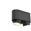 Sieninis šviestuvas Šviestuvas Lutec CYPRES 6604003118. 7W. 2XGU10. IP44