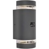 Sieninis šviestuvas Sieninis lauko šviestuvas Lutec Focus, 7W, GU10, IP44, tamsiai pilka sp., 11 cm x 23.9 cm