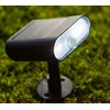 Sieninis lauko šviestuvas Lutec Lutec Connect, 7W, LED, IP44, juoda sp., 10.9 cm x 8.6 cm