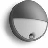 Sieninis šviestuvas Sieninis lauko šviestuvas Philips Capricorn, 6W, LED, IP44, pilka sp., 7.8 cm x 21.4 cm