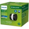 Sieninis šviestuvas LED šviestuvas PHILIPS LAVEN 929003362401, 6 W, IP44, juodas