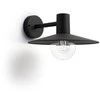 Lauko sieninis šviestuvas Philips Skua, 42W, E27, IP44, juodas, 30 cm x 22 cm