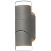 Sieninis šviestuvas Sieninis lauko šviestuvas Tope Sano, 6W, LED, IP65, antracito sp., 8 cm x 19.2 cm