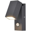 Sieninis šviestuvas Sieninis lauko šviestuvas Tope Seto, 5W, LED, IP65, antracito sp., 9.5 cm x 15.5 cm