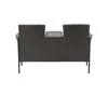 Lauko suolas Domoletti Hugo 53000010189, juodas, 138 cm x 61 cm x 86 cm