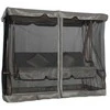 Lauko sūpynės Domoletti HC-998D, pilkos spalvos, 202 cm x 114 cm x 169 cm