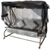 Lauko sūpynės Domoletti HC-998D, pilkos spalvos, 202 cm x 114 cm x 169 cm
