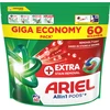 Ariel All-in-1 PODs +Extra Clean Power Skalbimo Kapsulės, 60 Skalb
