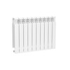 Armatura Kra Radiators KFA Armatura G500F 789-060-44, 48 cm x 57.3 cm, sānu pieslēgums, 672 W, balta krās.