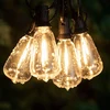 Artflow Dekoratyvinė girlianda Saulės energija 8.25m Šiltai balta 12 LED burbuliukų