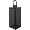 Artflow Lanterne Aura metalinė 21x20x53cm Juoda