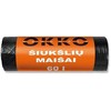 Šiukšlių maišai Okko, 60 l, 10 vnt.